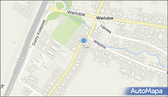 Paczkomat InPost WAR01M, Bąkowska 3/2, Warlubie 86-160