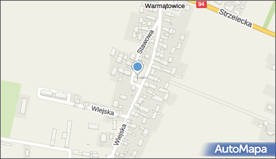 Paczkomat InPost WARM01BAPP, Wiejska 16, Warmątowice 47-134