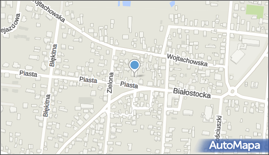 Paczkomat InPost WAS01M, Białostocka 36, Wasilków 16-010