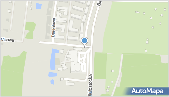 Paczkomat InPost WAS05M, Cisowa 1, Wasilków 16-010