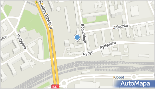 Paczkomat InPost WAW02AP, Boguckiego 1C, Warszawa 01-508