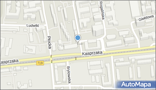 Paczkomat InPost WAW03AP, Kasprzaka 24, Warszawa 01-211