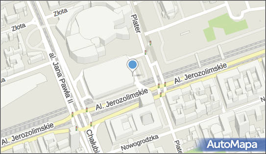 Paczkomat InPost WAW04A, Al. Jerozolimskie 54, Warszawa 00-024