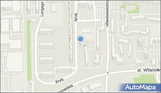 Paczkomat InPost WAW105HP, Bryły 6, Warszawa 02-685