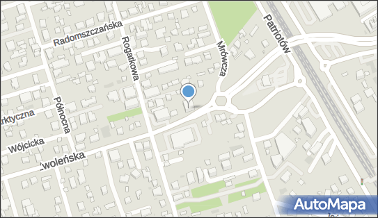 Paczkomat InPost WAW112HP, Zwoleńska 131, Warszawa 04-761