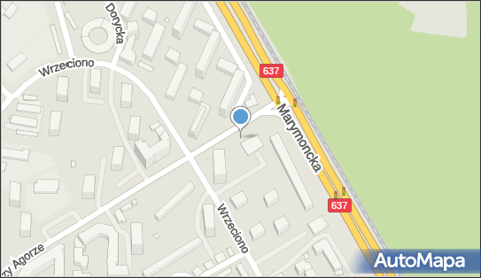 Paczkomat InPost WAW115A, Przy Agorze 1A, Warszawa 01-960