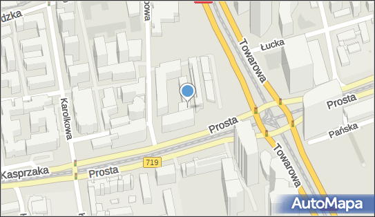 Paczkomat InPost WAW118M, Prosta 68, Warszawa 00-838