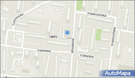Paczkomat InPost WAW11APP, Chodecka 13, Warszawa 03-350