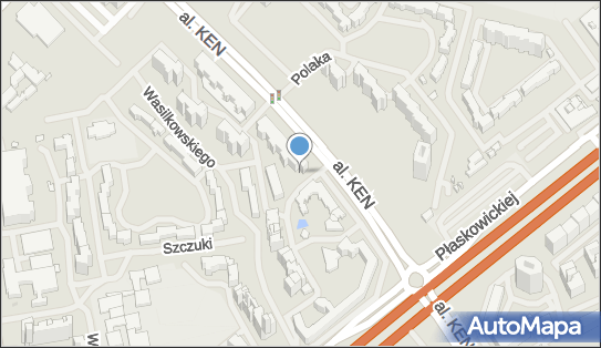 Paczkomat InPost WAW121M, Aleja Komisji Edukacji Narodowej 55 02-797