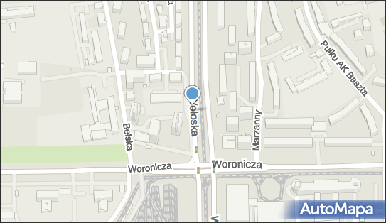 Paczkomat InPost WAW137M, Bełska 8, Warszawa 02-638