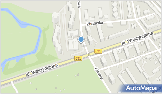 Paczkomat InPost WAW139AP, Kinowa 19, Warszawa 04-030