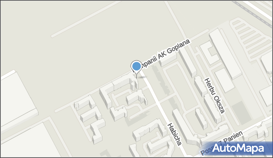 Paczkomat InPost WAW139H, Edwarda Habicha 23, Warszawa 02-495