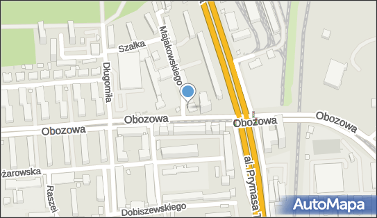 Paczkomat InPost WAW13M, Obozowa 58, Warszawa 01-423