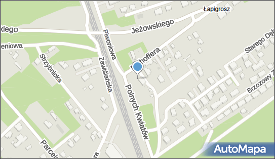 Paczkomat InPost WAW147A, Mehoffera 132, Warszawa 03-081