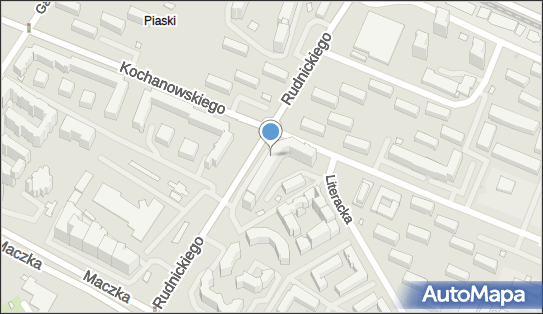 Paczkomat InPost WAW14H, Rudnickiego 10, Warszawa 01-858