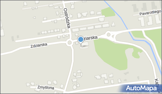 Paczkomat InPost WAW150A, Zdziarska 40, Warszawa 03-289