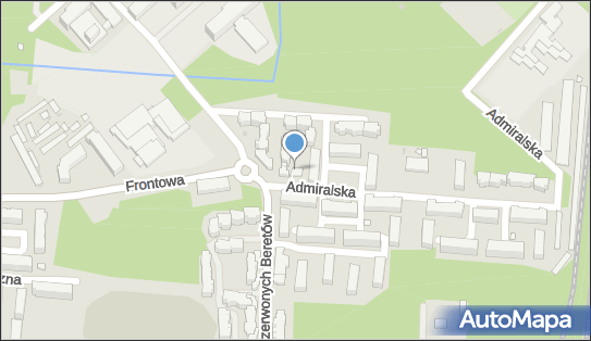 Paczkomat InPost WAW154A, Admiralska 1B, Warszawa 00-910