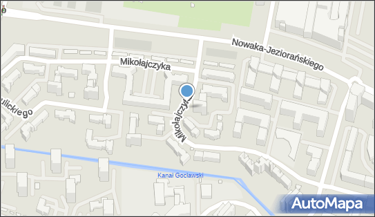 Paczkomat InPost WAW160M, Mikołajczyka 15, Warszawa 03-984