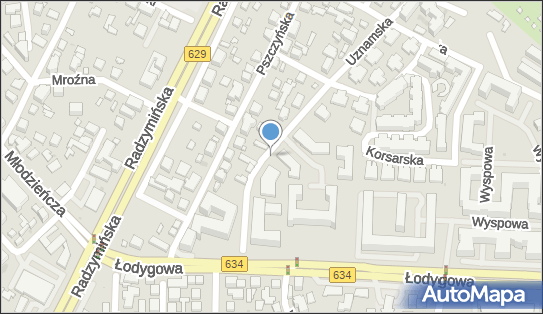 Paczkomat InPost WAW165M, Uznamska 8, Warszawa 03-699