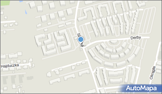 Paczkomat InPost WAW16BAPP, Skarbka z Gór 51 A-G, Warszawa 03-287