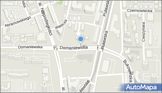 Paczkomat InPost WAW178A, Domaniewska 12, Warszawa 02-672