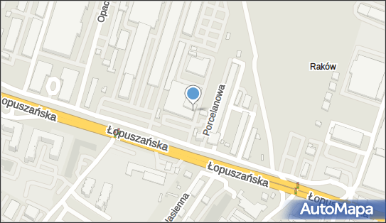 Paczkomat InPost WAW20A, Łopuszańska 38B, Warszawa 02-220