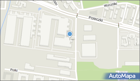 Paczkomat InPost WAW21AP, Poleczki 21, Warszawa 02-822