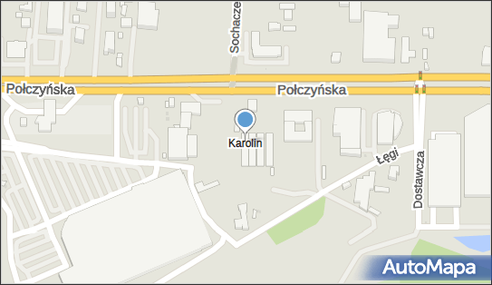 Paczkomat InPost WAW21H, Połczyńska 115, Warszawa 01-303