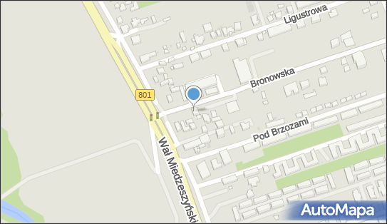 Paczkomat InPost WAW21N, Bronowska 4, Warszawa 03-995