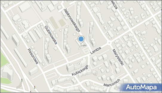 Paczkomat InPost WAW220AP, Jabłonowskiego 3, Warszawa 02-956