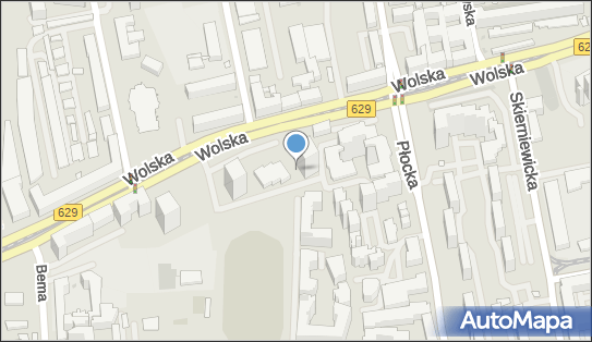 Paczkomat InPost WAW221AP, Wolska 69, Warszawa 01-229