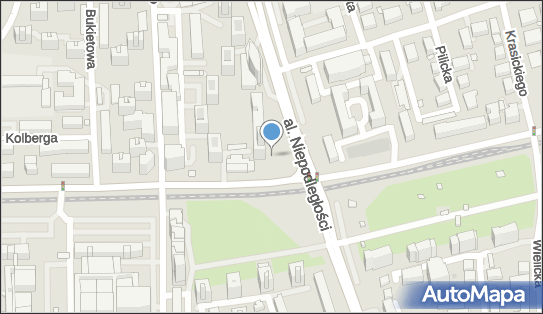 Paczkomat InPost WAW226M, Aleja Niepodległości 67, Warszawa 02-626