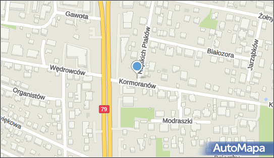 Paczkomat InPost WAW236M, Kormoranów 24, Warszawa 02-836