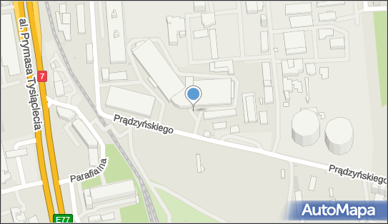 Paczkomat InPost WAW240M, Prądzyńskiego 12/14, Warszawa 01-222