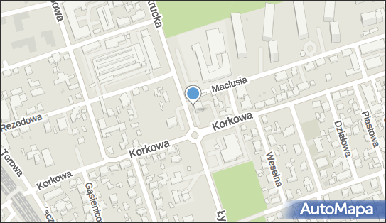Paczkomat InPost WAW242M, Korkowa 77, Warszawa 04-519