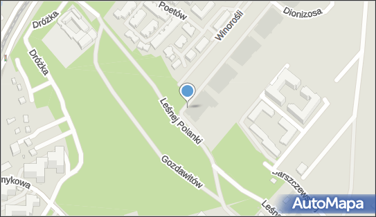 Paczkomat InPost WAW24APP, Dionizosa 7C, Warszawa 03-142
