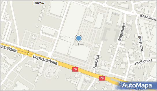 Paczkomat InPost WAW24B, Łopuszańska 29, Warszawa 02-220