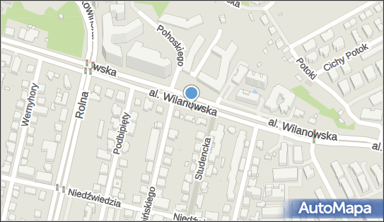 Paczkomat InPost WAW253M, Aleja Wilanowska 303, Warszawa 02-665
