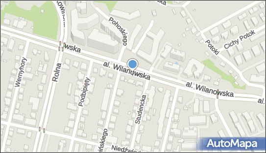 Paczkomat InPost WAW253M, Aleja Wilanowska 303, Warszawa 02-665