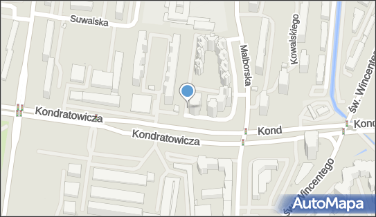 Paczkomat InPost WAW264M, Kondratowicza 45, Warszawa 03-285