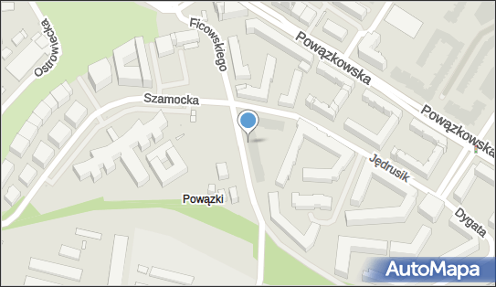 Paczkomat InPost WAW293M, Ficowskiego 6, Warszawa 01-747