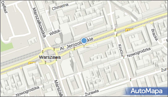 Paczkomat InPost WAW29HP, al. Jerozolimskie 31, Warszawa 00-508