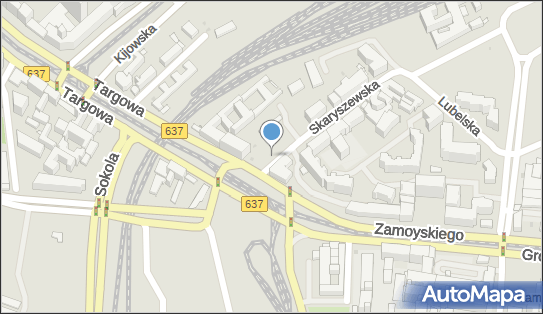Paczkomat InPost WAW29H, Targowa 10, Warszawa 03-731