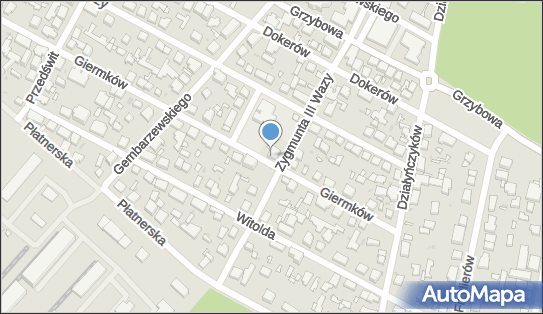 Paczkomat InPost WAW30APP, Giermków 35, Warszawa 04-491