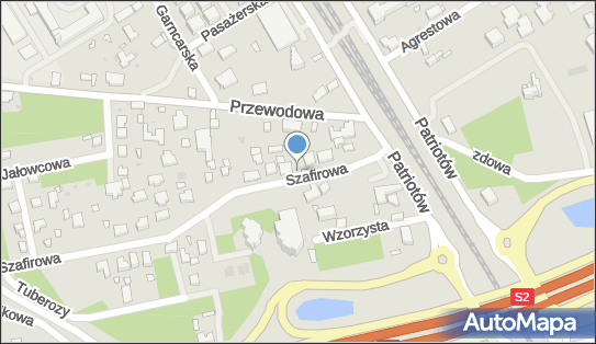 Paczkomat InPost WAW31B, Szafirowa 61, Warszawa 04-954
