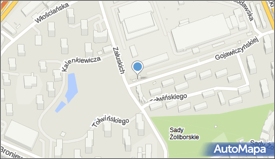 Paczkomat InPost WAW323M, Gojawiczyńskiej 16, Warszawa 01-773