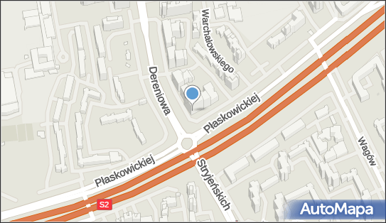 Paczkomat InPost WAW32H, Dereniowa 2, Warszawa 02-776