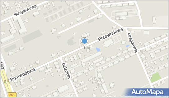 Paczkomat InPost WAW334M, Przewodowa 18, Warszawa 04-874