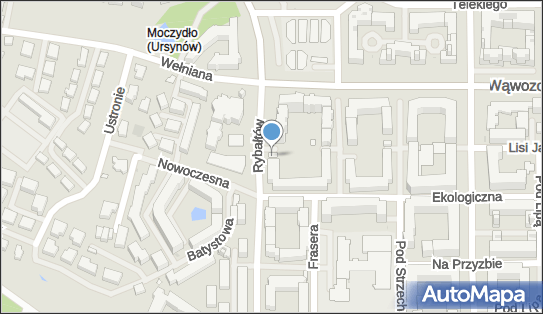 Paczkomat InPost WAW337M, Rybałtów 18, Warszawa 02-798