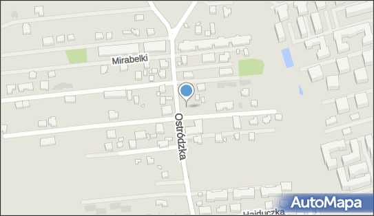 Paczkomat InPost WAW357M, Ostródzka 146, Warszawa 03-289